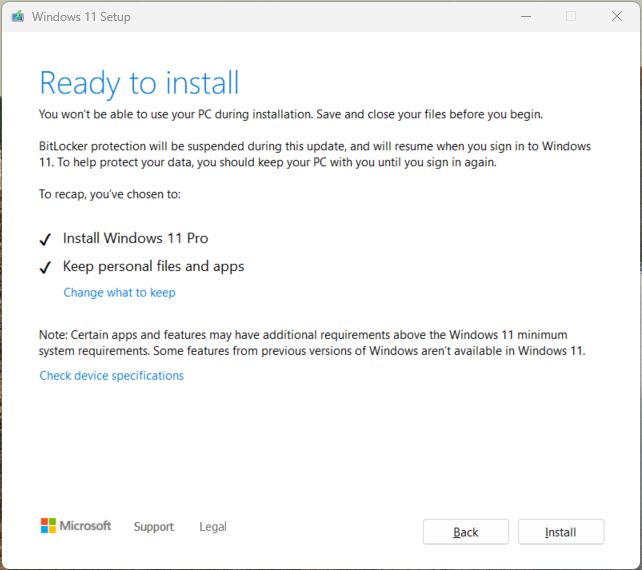Windows 11 Installation Media - Ready to install